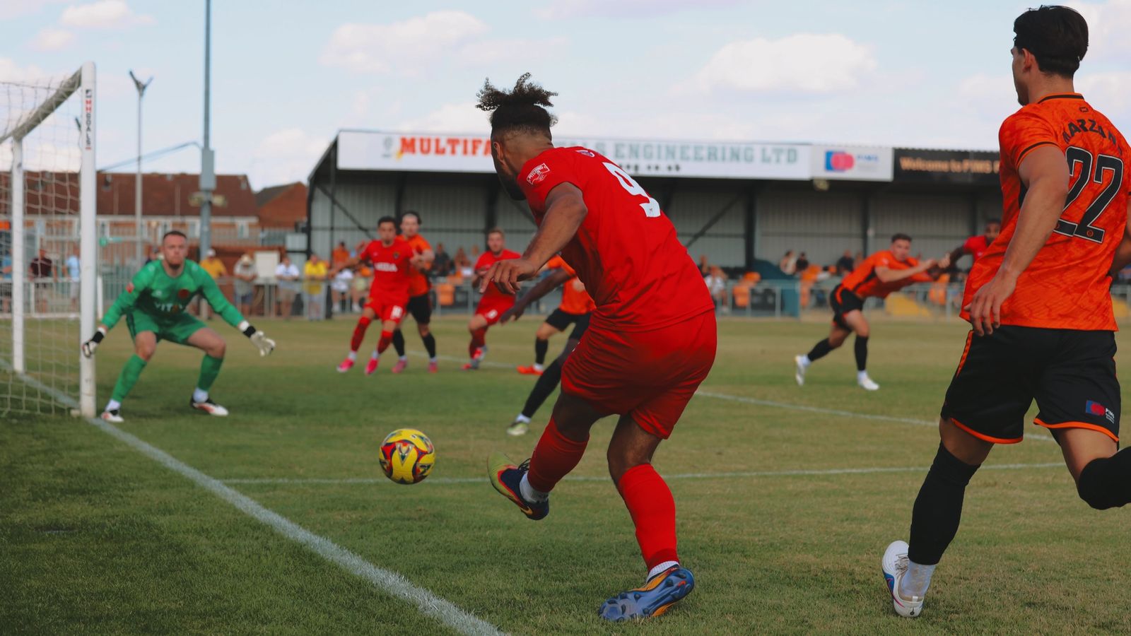 Bees Cap Off Pre-Season With Entertaining Draw At Peterborough Sports