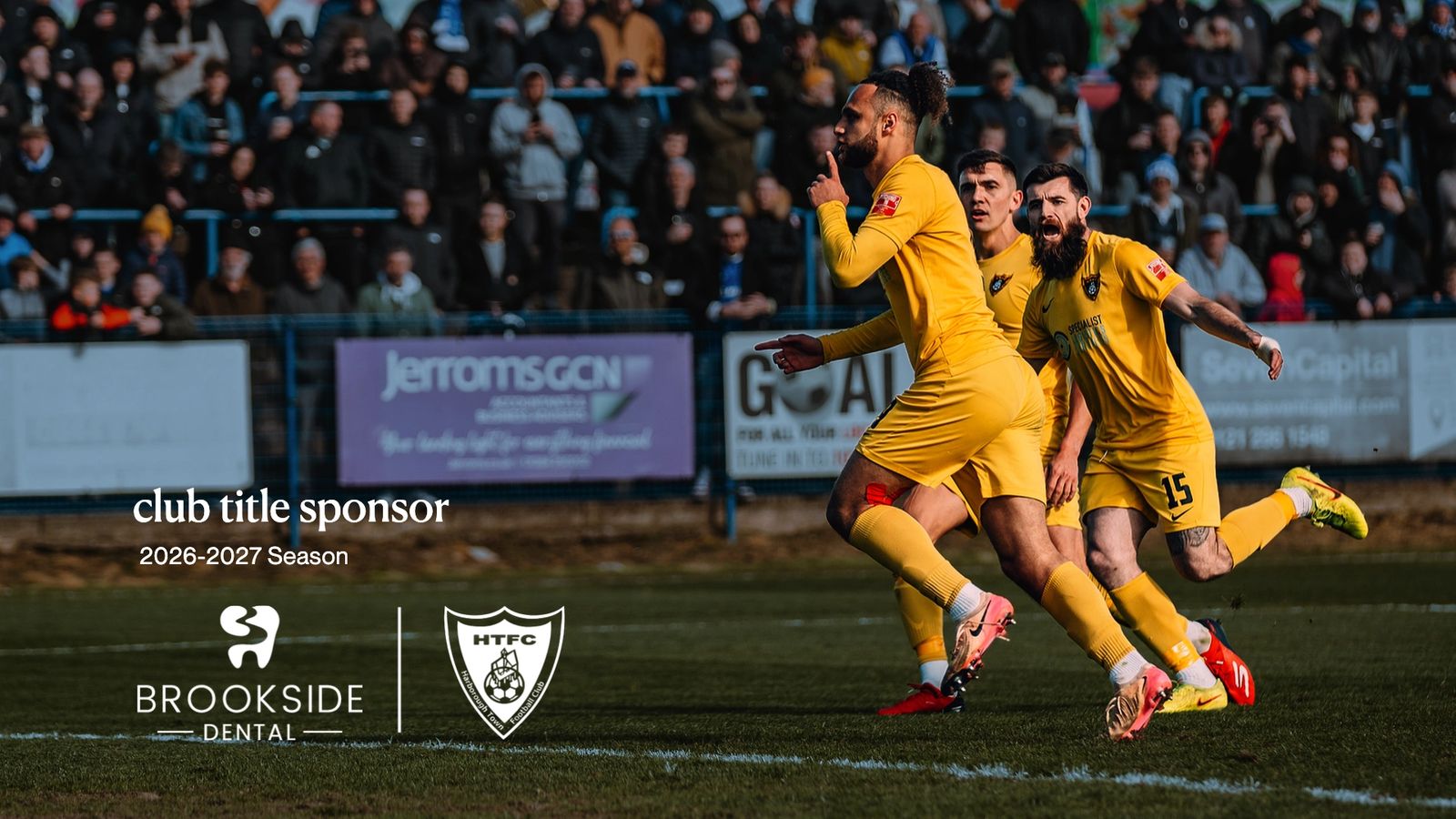 Brookside Dental Become Club Title Sponsor for 2026/27