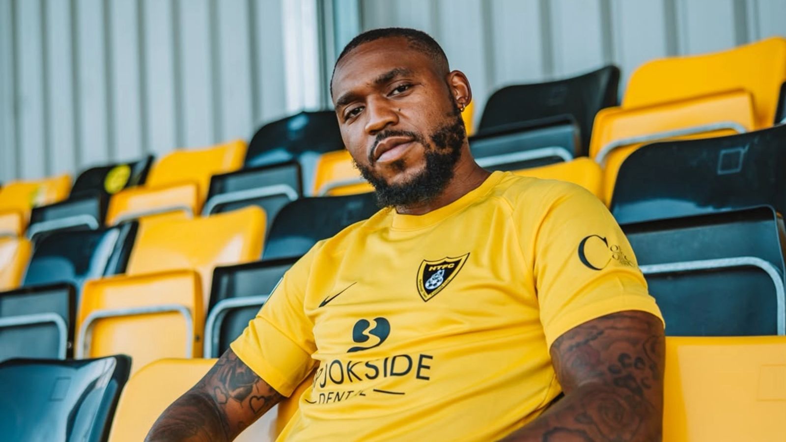 Harborough Town Complete Landmark Signing of Britt Assombalonga