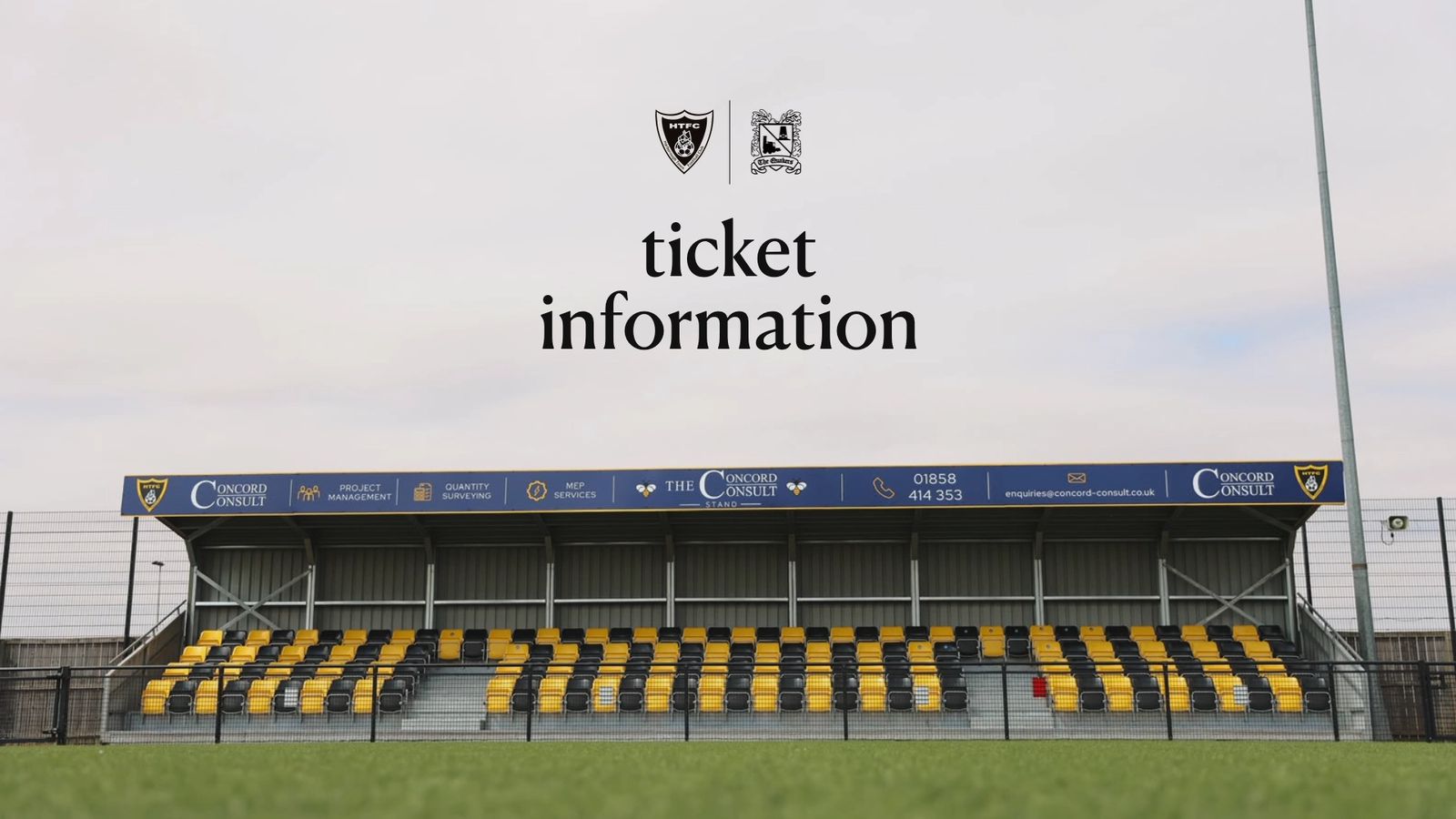 Ticket Information – Darlington (H) – 22.08.26