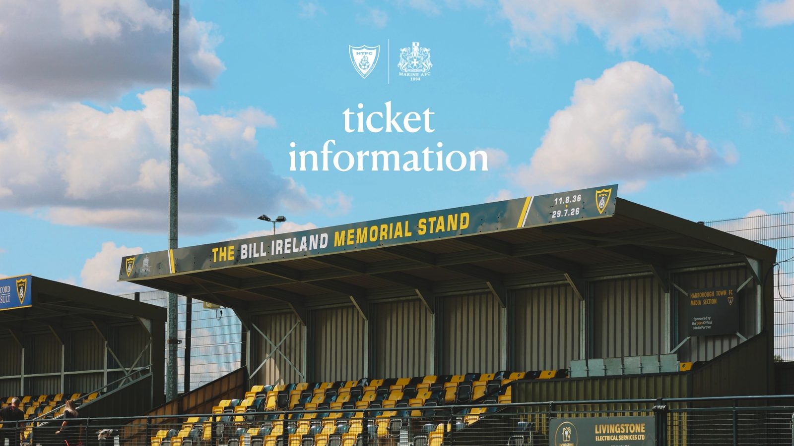 Ticket Information – Marine (H) – 31.08.26