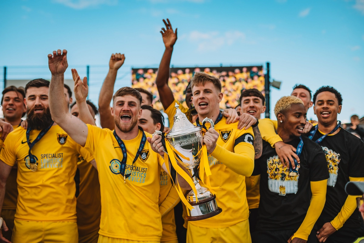 Champions. History Made — Harborough Town FC, 2025/26