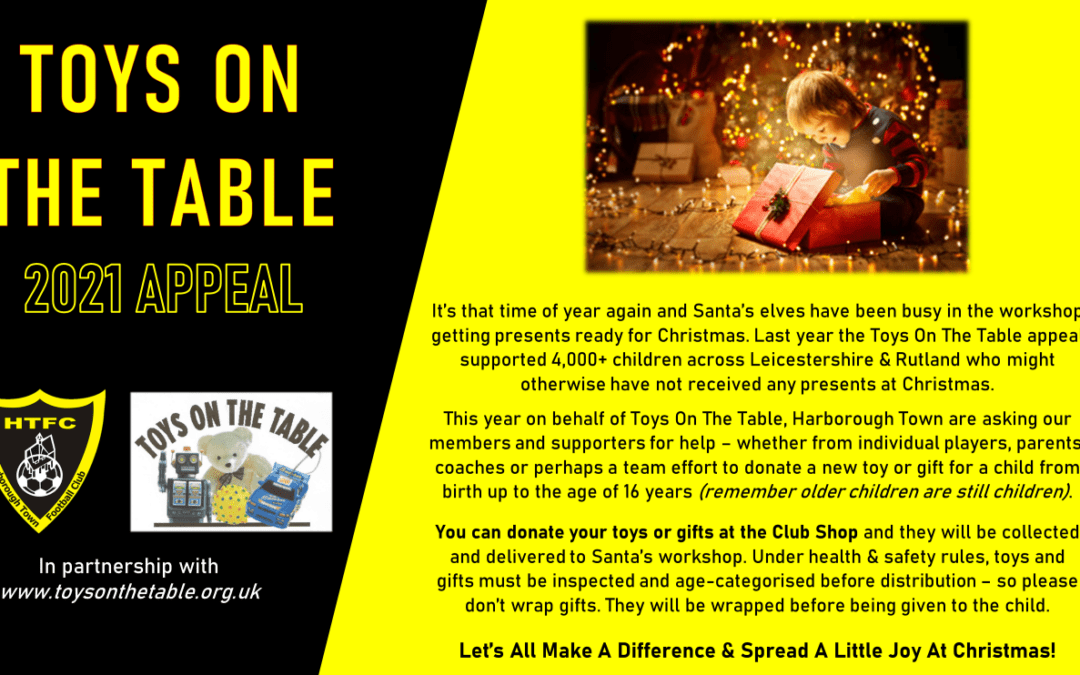 Toys On The Table Appeal 2021