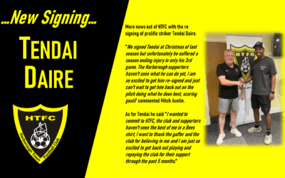 Keeping the smiles coming, Tendai signs on the dotted line