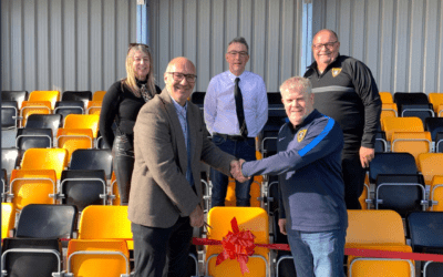 Official Opening Of The New Empire Finance Stand