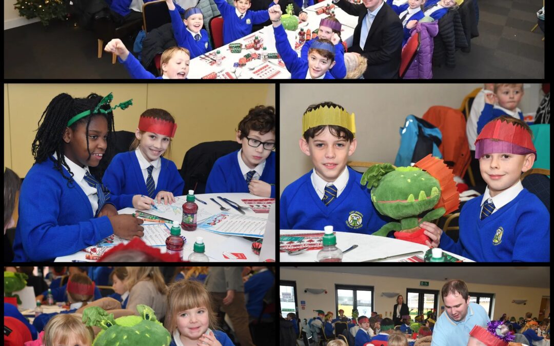 Youngsters Enjoy A Very Special Christmas Lunch