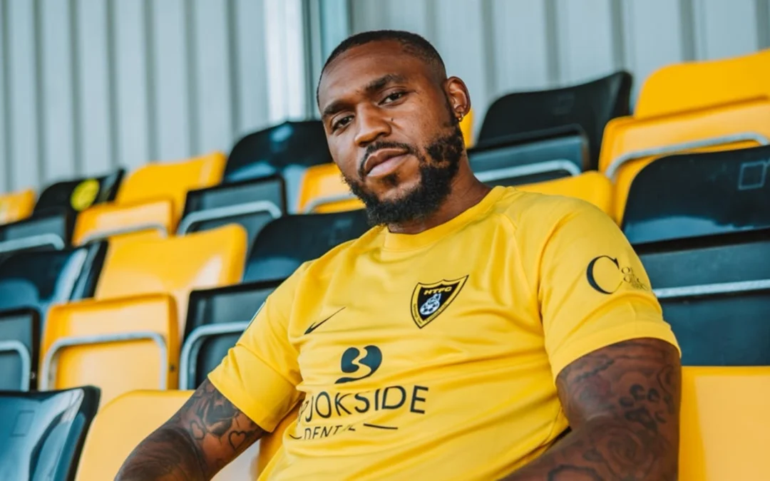 Harborough Town Complete Landmark Signing of Britt Assombalonga