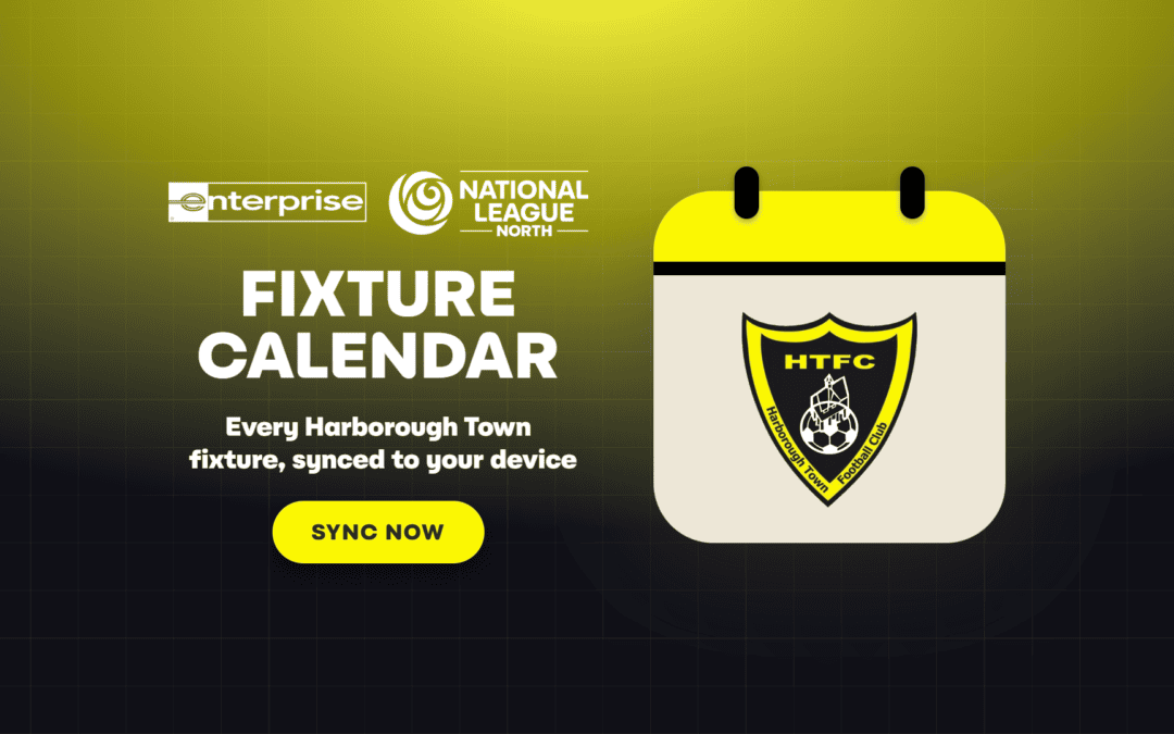 Get in sync with every Harborough fixture!