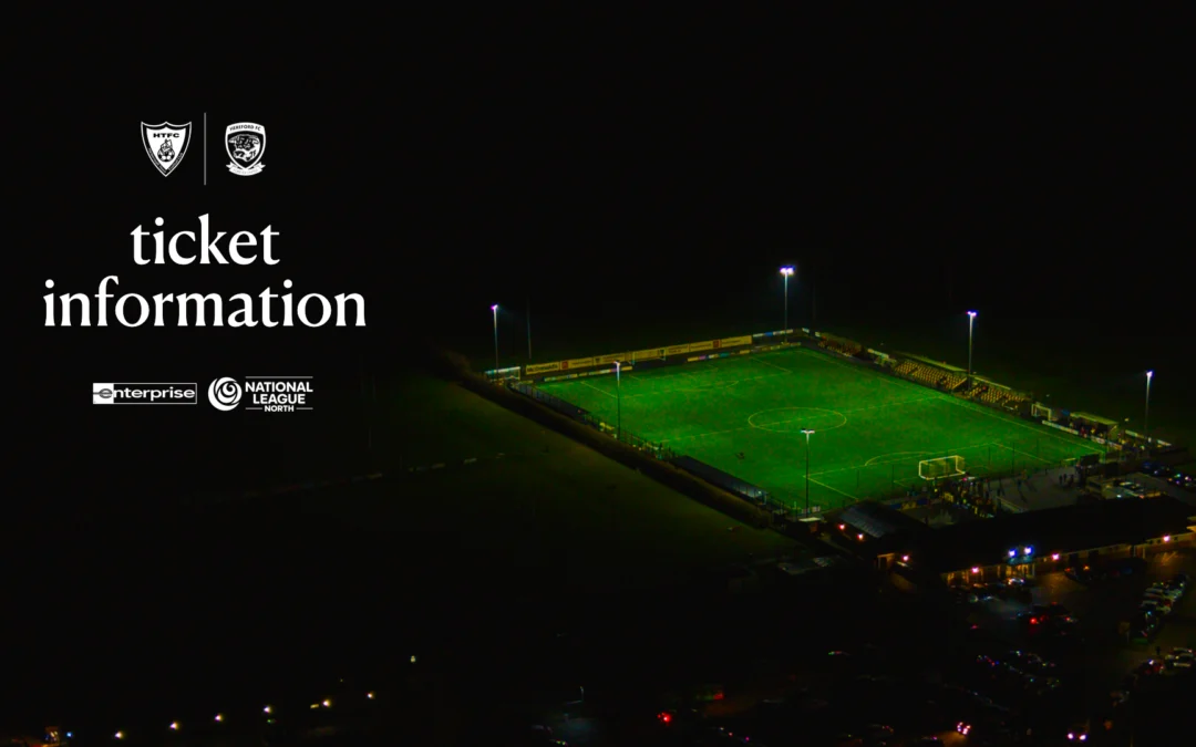 Ticket Information – Hereford (H) – 08.09.26