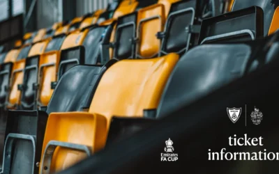 Ticket Information – Spennymoor Town (H) – 17.10.26